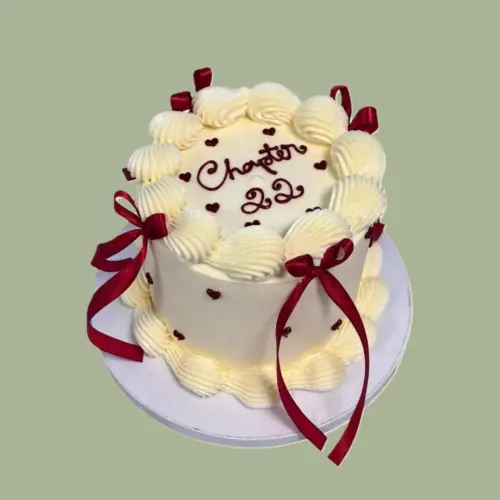 Chapter 22 Birthday Cake – Vintage Cream Cake